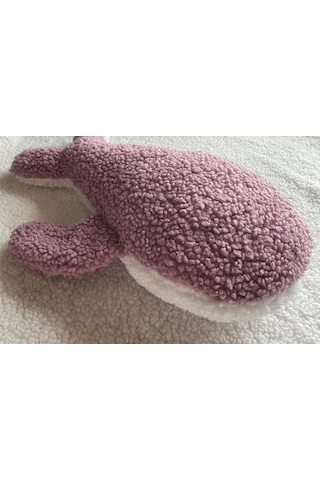 Teddy Sevimli Balina Bebek/çocuk Uyku Arkadaşı Pembe/beyaz Pembe