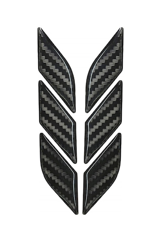 Motosiklet Karbon 3D Sticker