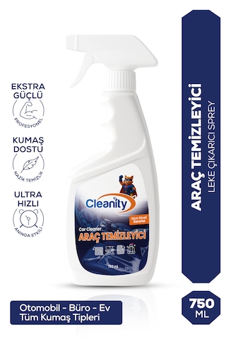 Araç Temizleyici - Car Cleaner 750 Ml Derinlemesine Temizlik Ve Uzun Süreli Ferahlık 1 Adet