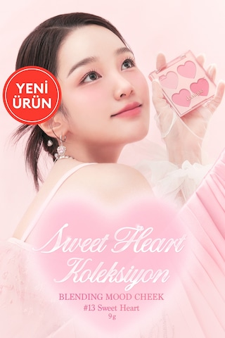 Dasique Karıştırılabilir Renk Tonlarına Sahip 4lü Allık Paleti Blending Mood Cheek 13 Sweet Heart 13 Sweet Heart