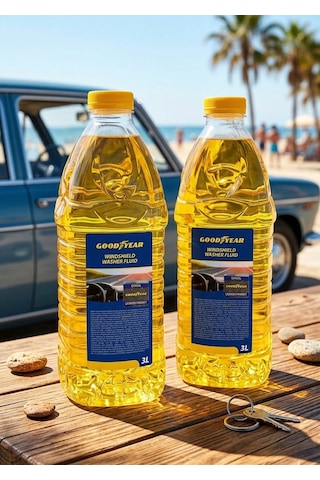 Goodyear Yazlık 2'li Set Cam Suyu 3 Lt 2 X 1.8 Litre