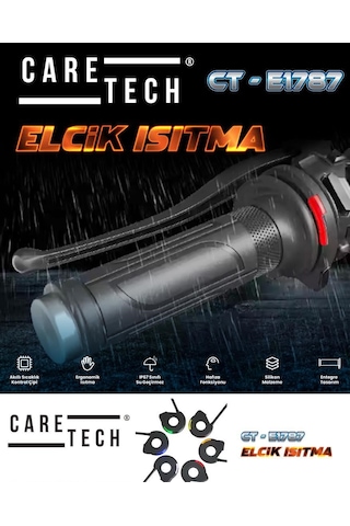 Caretech Ct-e1787 Elcik Isıtma 6 Kademe Siyah