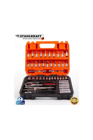 Stahlkraft Sth5170 1/4 Cırcırlı Lokma Anahtar Takımı Bits Uç Seti