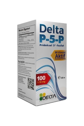 Delta P-5-p 100 x 10 Mg Şurup 100 ML