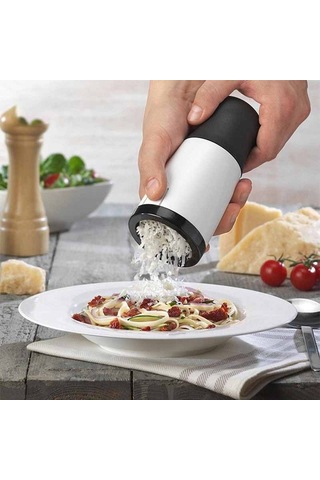 Jian Fan Pişirme Aletleri Paslanmazçelik Peyniröğütücü Beyaz - Siyah