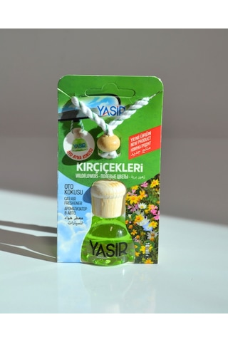 Mini Şişeli Oto Kokusu Kır Çiçekleri Uzun Süre Kalıcı Araç Kokusu, Dekoratif Cam Şişe Tasarımı Çiçeksi