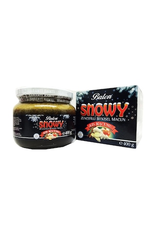 Balen Snowy Zencefilli Bitkisel Kış Macunu 400gr. "Glikoz İçermez