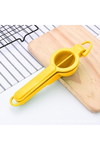 Sarı Taşınabilir Limon Sıkacağı Manuel Meyve Sıkacağı Narenciye Presi Mutfak Aletleri Mini Blender El Basın Limon Sıkacağı Portakal Sıkacağı