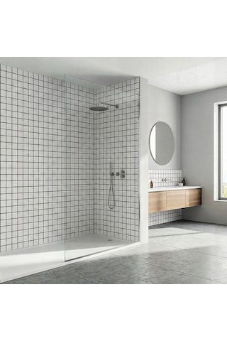 30x60 Cm Kendinden Yapışkanlı Duvar,banyo,tezgah Arası Beyaz Kareli Desen-48 Adet 30 X 60 Cm