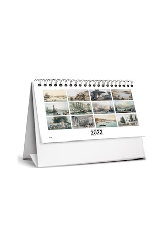 Keskin 13.5x20 Cm 2022 Üçgen Masa Takvimi Mtk-802 Gravür