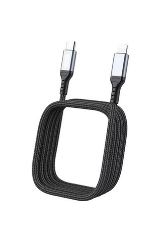 Go-des Gd-uc639 Type-c To Lightning Pd Hızlı Şarj Kablosu 27w 3m Siyah Siyah