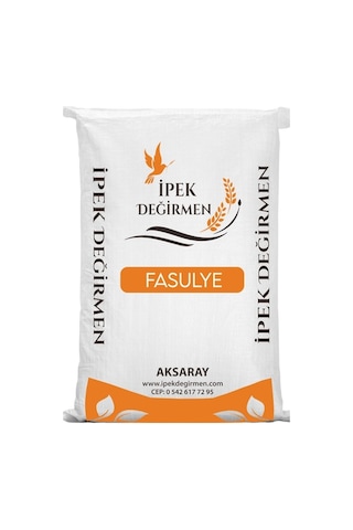 İpek Değirmen Dermason Kuru Fasulye 5 KG Avantajlı Paket Yerli Doğal Katkısız