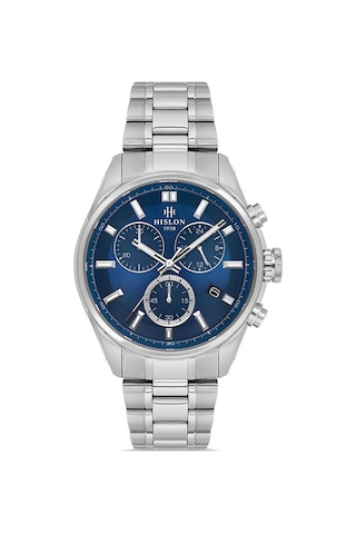 Hislon Masterwork Ms207s-11ss Çizilmez Safir Cam Erkek Kol Saati Çok Renkli