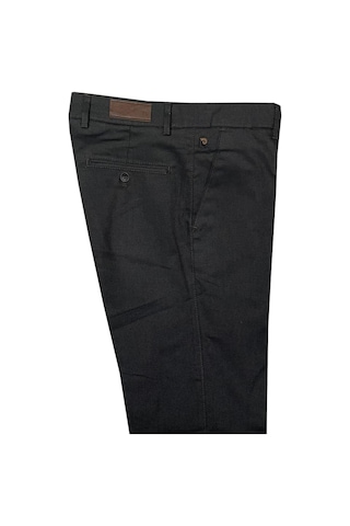 Classics Men Caserta Klasik Fit Likralı Erkek Kanvas Pantolon - 7517 Kahverengi