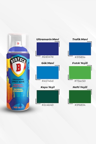 Universal Gök Mavi Sprey Boya