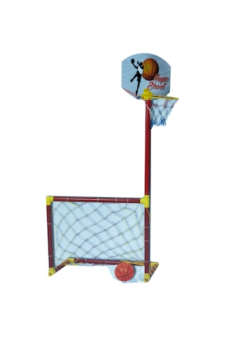 Oyuncak Futbol Kalesi Basketbol Potası Set