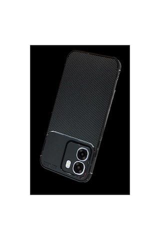 Oppo Oppo A6t 5g Auto Focus Karbon Kapak - Siyah