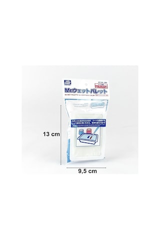Mr.hobby Gt-122 Islak Palet, Plastik Tepsi, Uygulama Kaşığı, 20 Adet Özel Levha