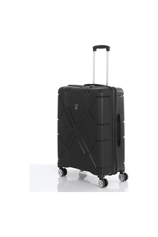 Mçs Polipropilen Orta Boy Valiz V375 65 Cm Siyah