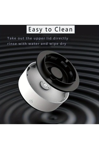 Ulzyvf Taşınabilir Tablası Pedleri Pamuklu Ofis Küllük, Ev Dumansız Duman Değiştirin, Dairesel Çok Çıkarma Araba 5p İy