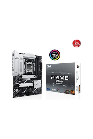 Asus Prıme X870-p Amd X870 Soket Am5 Ddr5 8000+ Oc