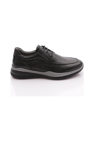 Dgn 5953 Erkek Bağcikli Sneakers Ayakkabi Siyah