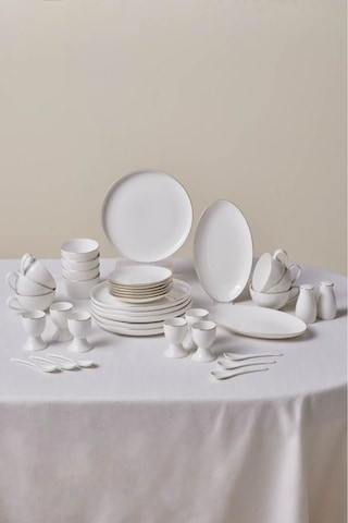 Karaca  Elegance Bone Favaro 38 Parça 6 Kişilik Kahvaltı Takımı Gold