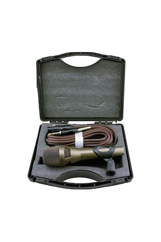 Sline T-mke01 Audio Premium Seri Metal Gövde Kablolu El Mikrofunu Çantalı