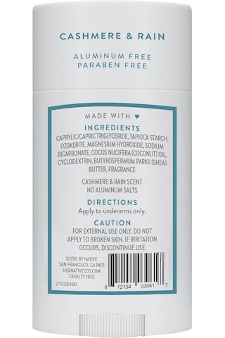 Native Cashmere & Rain Alüminyumsuz Stick Deodorant 75gr