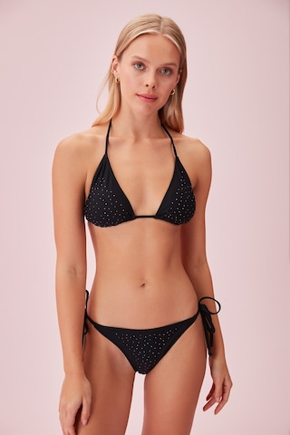 Suwen İnce Bağcıklı Detaylı Bikini Alt Sb24991s012