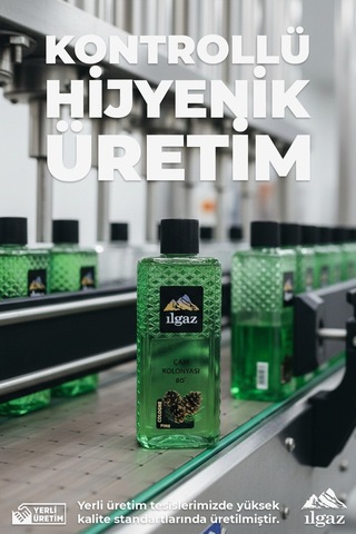 Ilgaz Çam Kolonyası 2'li Set 80 Derece 400 Ml Elegance Series