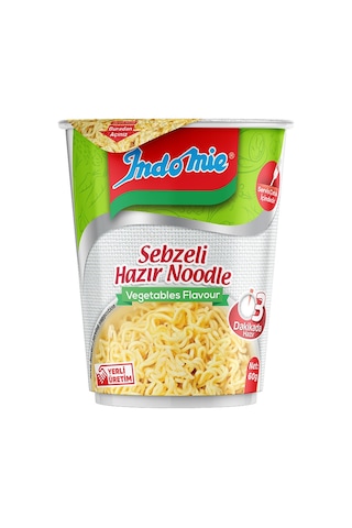 Indomie Noodle 60 Gr Bardak Tavuk Ve Sebzeli 8 Li Karma Paket