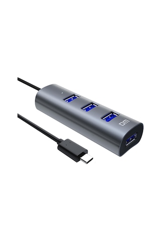 Dm Chb010 Type-c To Usb 3.0 4 Portlu Alüminyum Hub Çoklayıcı