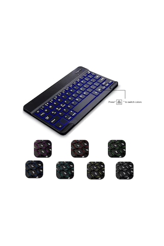Hadron HDX2507 Smart Backut Rgb Ledli Bluetooth Q Klavye