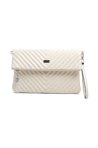 Silver Polo Sp1134 Kadın Portföy & Clutch Crash Bej-bej