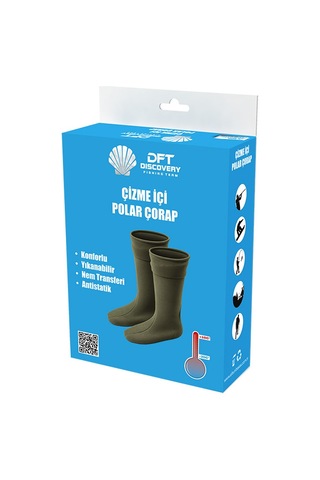 Dft Hunter Polar Çorap Haki No: 42-43-44