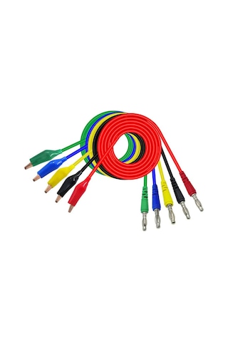 Banana - Krokodil - Test Kablosu - Kaliteli - 5 Adet