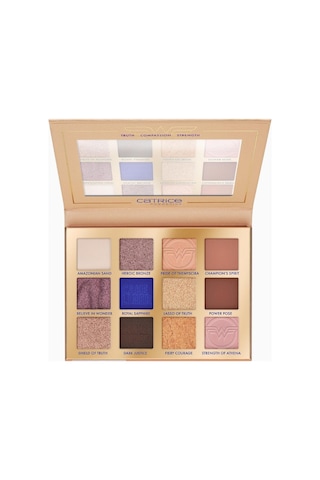 Catrice Catrıce Wonder Woman Göz Farı Paleti,12 Renk, Yoğun Pigmentli Ve Vegan 15.5g 12 Renkli