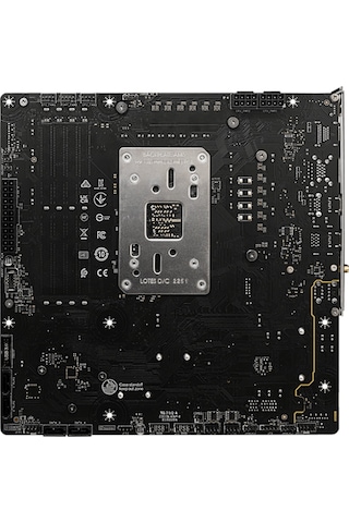 Msı B650m Project Zero Am5 Ddr5 7600mhz Oc Hdmı Dp M.2 Usb3.2 2.5g Lan Wı-fı 6e Matx