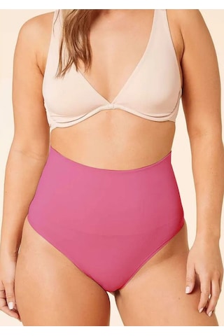 Mistirik Montela Model Büyük Beden Sıkılaştırıcı Ve Push Up String Külot Gül Kurusu Renk Gül Kurusu