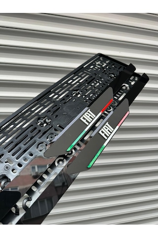 Vipplaka Fiat Uyumlu Ortası Mat Plakalık