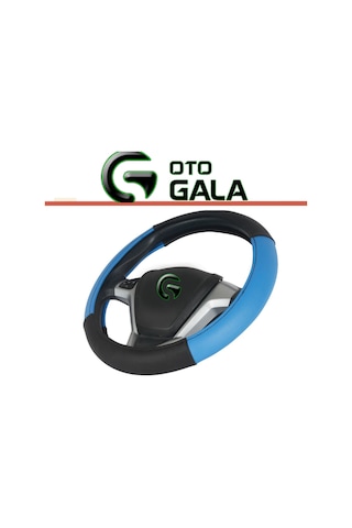 Direksiyon Kılıfı Geçmeli Minibus 42 Cm 4 Parça Siyah-mavi Siyah - Mavi