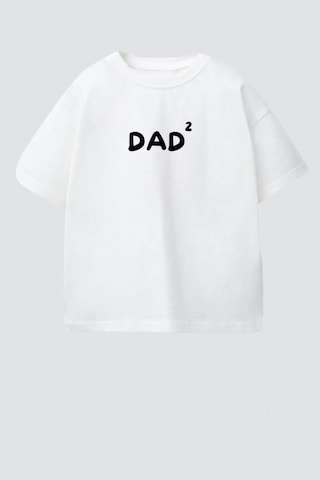 Monila Unisex Çocuk Pamuklu Bisiklet Yaka Baskılı T-shirt Siyah - Beyaz
