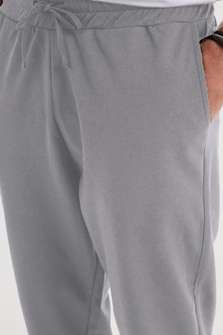 Tudors Erkek Regular Fit Klasik Kesim Beli Bağcıklı Jogger Cepli Lastikli Paça Gri Eşofman Altı-40064 Gri