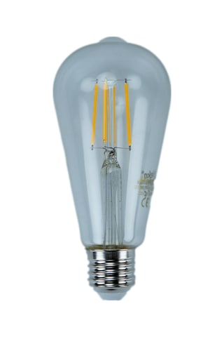 Heka 6W 230V 2700K E27 ST64 Led Flamanlı Rustik Ampul