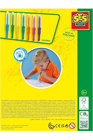 Ses Creative Yaratıcı Airbrush Renkli Kalemler