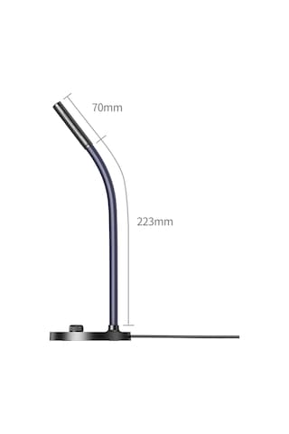 Ugreen Standlı Masaüstü Bilgisayar Usb Mikrofon, Siyah, 90416