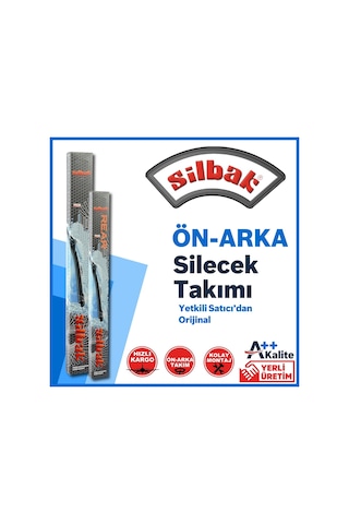 Renault Scenic 3 Ön Arka Silbak Muz Silecek Takımı 2009-2016