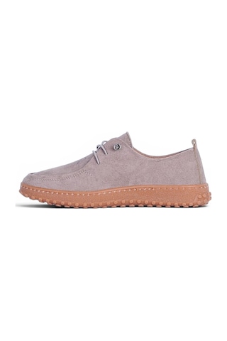 Ayakcenter Ayzen 1055 Vizon Kadın Loafer Ayakkabı Vizyon