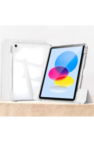 İpad 11 A16 2025 10. Nesil 10.9 Kılıf Magnetik Ayrılabilen Airbagli Sliding Tablet Kılıfı Kapaklı Kılıf